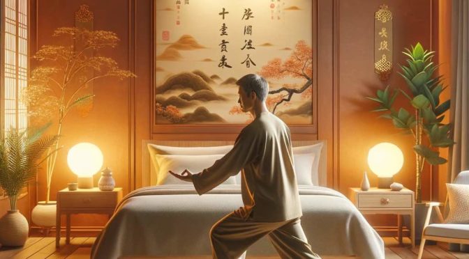 Qigong du soir dans la chambre