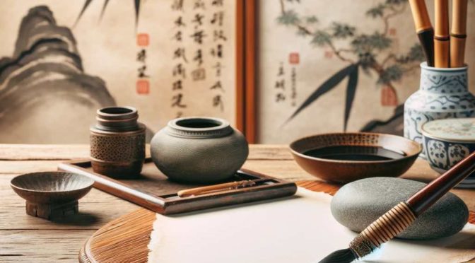 Stage de calligraphie chinoise le 13 janvier et 16 mars